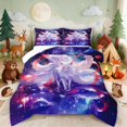 thumbnail image 3 of Erosebridal Fox Full Size Comforter Sets for Girls, Nine Tails Bedding Comforter Set, Reversible 3-Piece 1 Comforter and 2 Pillowcases, 3 of 6
