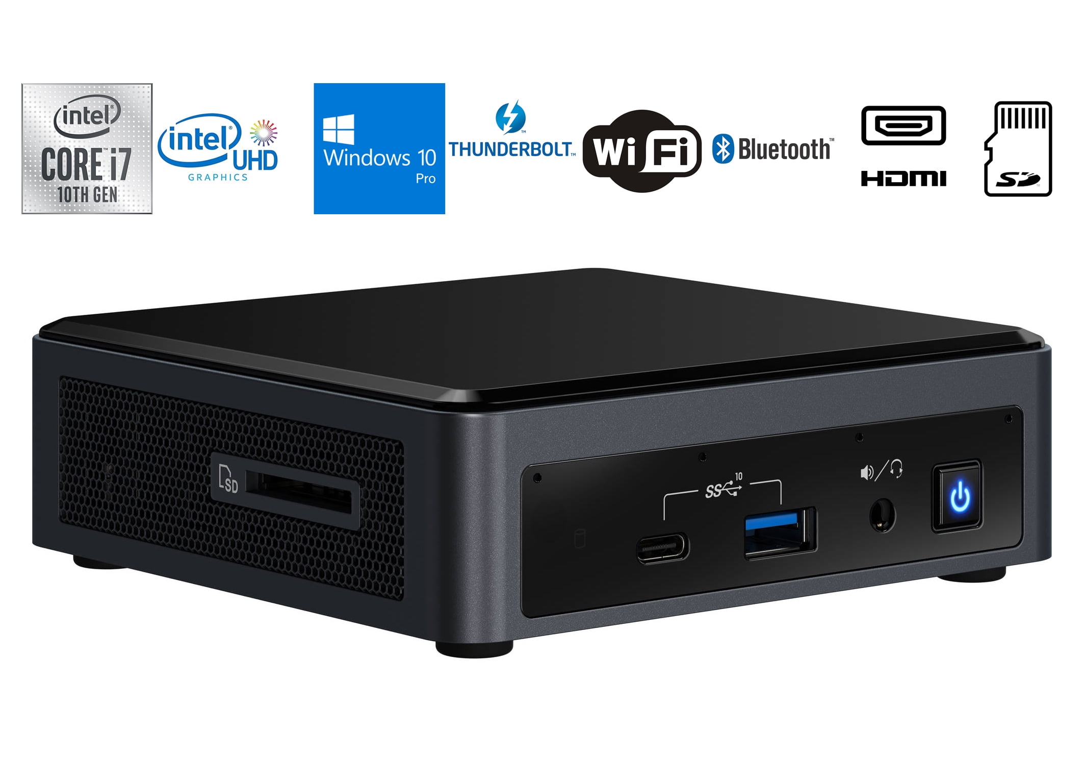 Intel NUC11PAHi5 Home ＆ Business Mini Desktop i5-1135G7 4-Core, 32GB RAM, 