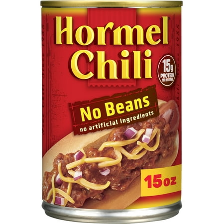 UPC 037600241939 product image for HORMEL Chili  No Beans  No Artificial Ingredients  15 oz Aluminum Can | upcitemdb.com