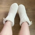 thumbnail image 5 of Winter Knitted Non-Skid Home Warm Slipper Socks Indoor Floor Stocking House Shoes, 5 of 7