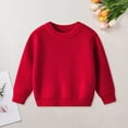 thumbnail image 2 of WXFAZCVU Boys Fashion Sweater Baby Boy Clothes Long Sleeve Pullover Fall Clothes Daily Wear Size 9-12 Months, 2 of 4