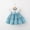 Blue, variant on HOMADLES Toddler Kid Dress Sleeveless Embroidery Print Stretch Ruffed Summer Loose Princess Dress Yellow 2 T