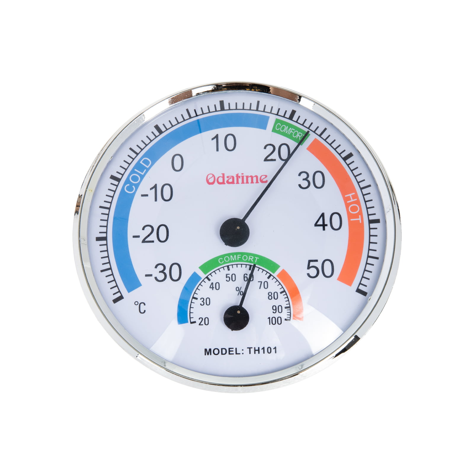 Indoor Outdoor Thermometer Hygrometer for Patio 2 in 1 Temperature Humidity  Gauge 