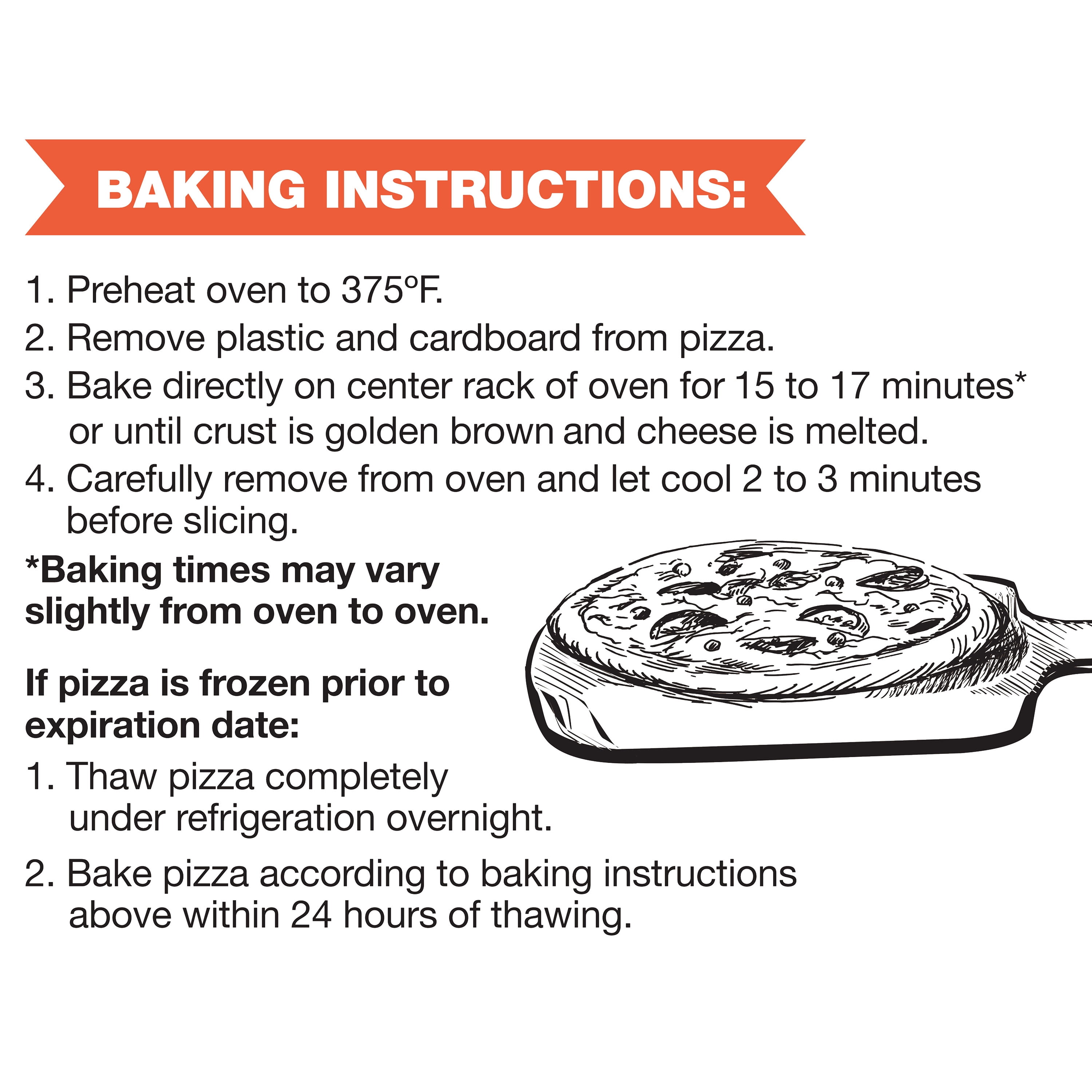 Marketside Five Cheese Pizza, Traditional Crust, Medium, 20.9 oz (Fresh)