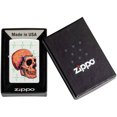 thumbnail image 5 of 2024 Zippo Cyber Skull Design, White Matte, MAP: $ 27.16, 5 of 5