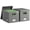 Grey, variant on File Organizer Box - File Boxes for Hanging Files with Lid Set of 2 Decorative Hanging Folders Letter Size Organizer with One-Piece Plastic Frame Slides (Grey, 13.2 * 10.1 * 10.1in(2Pack))