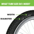 thumbnail image 6 of Slime Extra Strong Self-Sealing Bicycle Tube Schrader Valve 16" x 1.75-2.125", 6 of 14