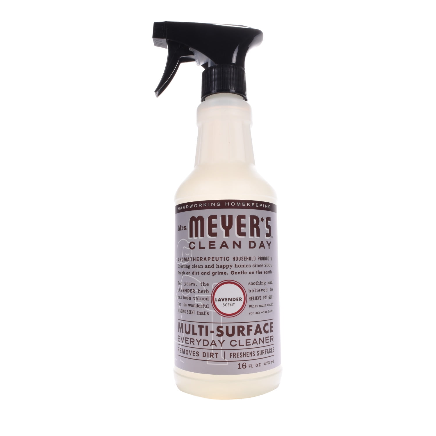 Mrs. Meyer's Clean Day Multi-Surface Everyday Cleaner, Lavender Scent, 16 Fl Oz Bottle
