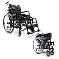 thumbnail image 1 of Fauteuil Roulant Autopropulsé Léger et Pliable - Fauteuils de Transfert Autopropulsés - X-1 / Rouge, 1 of 6