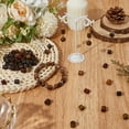 thumbnail image 3 of 1 Box 80Pcs 5 Colors Wood Cylinder Beads Wooden Spacer Bead Bulk 8 x 8.5mm Brown Black Natural Column Shaped Loose Spacers, 3 of 4