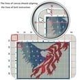 thumbnail image 5 of American Eagle Crochet Yarn Kits,Needlework Latch Hook Kit Unfinished Crocheting Rug Yarn Cushion Embroidery Carpet Set, 5 of 8