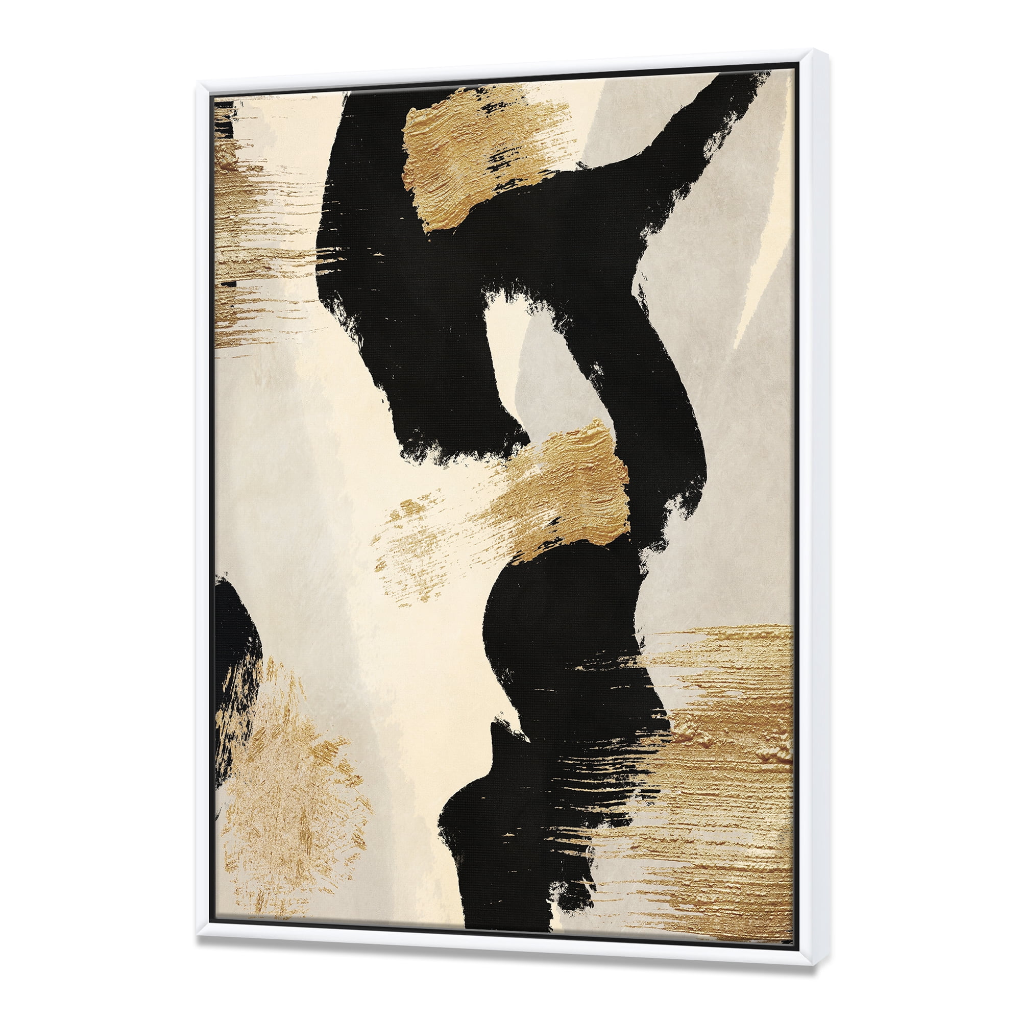 Designart ' Glam Collage II ' Modern & Contemporary Framed Canvas
