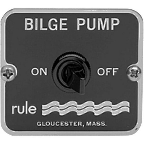 Rule 49 2 Way Panel Switch 12-24 - 32 Volt Boat Plumbing Item