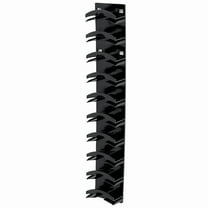 Baseball Cap Organizer Rack for Wall Storage with Adjustable Hooks for Displaying Hats - Layered Wall-Mounted Hat Holder for Closet or Door