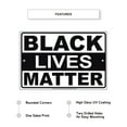 thumbnail image 2 of Black Lives Matter Stop The Violence Protest African American We Believe Equality Human Rights Aluminum Metal Sign 12"x18", 2 of 5