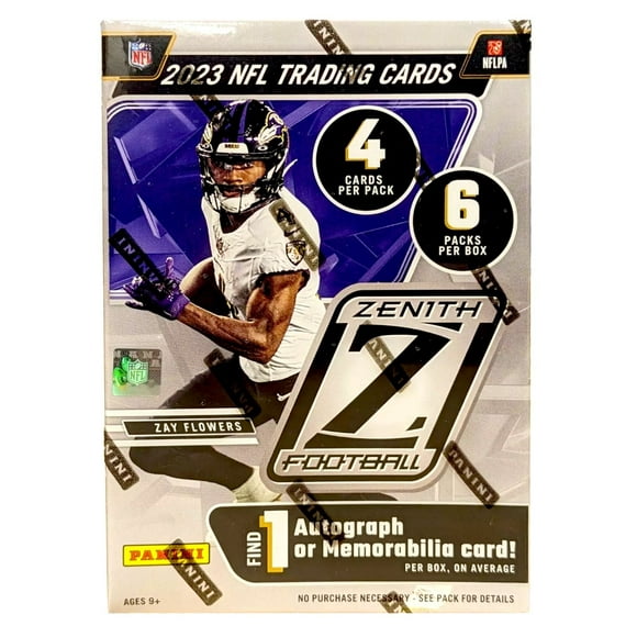 2023 Panini Zenith Football Blaster Box Trading Cards