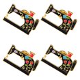 thumbnail image 4 of 4pcs Sewing Machine Shaped Brooch Alloy Corsage Breastpin Clothing Decoration HOMEMAXS 13755411-MX, 4 of 6