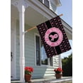thumbnail image 3 of ThisWear Cancer Survivor Gifts for Women I Won Pink Ribbon Breast Cancer Flags 2 Pack Horizontal House Flags Pink, 3 of 3