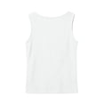 thumbnail image 3 of Womens Sleeveless Crewneck Ribbed Tank Tops Casual Basic Summer Top Slim Fitted Racerback Shirts White L, 3 of 5