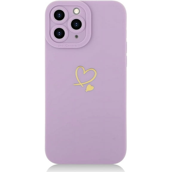 Compatible iPhone 11 Pro Max 6.7" 2019 Case, All Inclusive Lens Silky Touch Full Body Cover with Soft Scratch Resistant Microfiber Lining for Women Men (Purple)