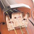 thumbnail image 4 of Professional Violin Mute Practice R Metal Fiddle Violina Mute for 4/4 1/2 Silver, 4 of 9