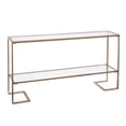 thumbnail image 5 of Hollo Glam Narrow Console, Gold with Mirror, 5 of 13