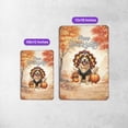 thumbnail image 5 of Happy Thanksgiving Golden Retriever Turkey Costume Pumpkins Autumn Leaves Vertical Metal Aluminum Sign Goldens Dog Lover Gifts Idea Wall Art Home Decor - 130144, 5 of 5