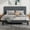 Gray, variant on Jarenie Orthopedic Queen Size Mattress with Memory Foam and Pillow Top Coils
