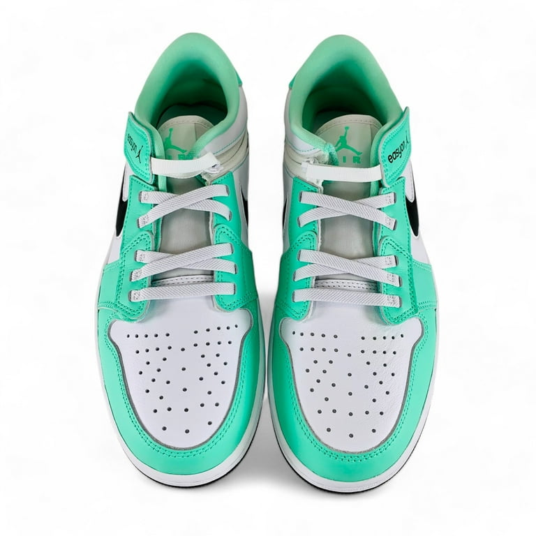 Nike Air Jordan 1 Low FlyEase EasyOn Green Glow Men's Shoes
