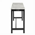 thumbnail image 5 of New Classic Furniture, Celeste, 4 Piece, Rubberwood, Theater Bar Table with Stool, Black, 5 of 11