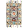 thumbnail image 3 of SAFAVIEH Blossom Hamilton Floral Wool Area Rug, Grey/Multi, 11' x 15', 3 of 6