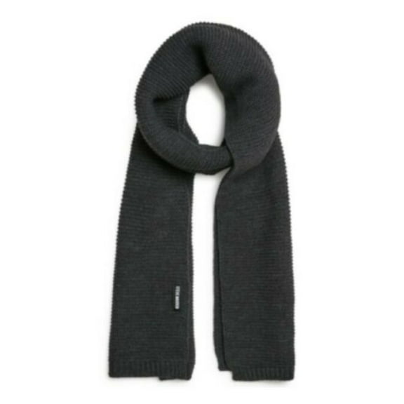 STEVE MADDEN Gray Acrylic Winter Scarf