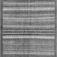 thumbnail image 1 of Ahgly Company Indoor Square Abstract Gray Modern Area Rugs, 6' Square, 1 of 4