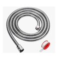 thumbnail image 5 of Hose 2m Stainless Steel 79 Inchs Extra Long Shower Hose Chrome Replacement Shower Pipe, 5 of 5