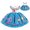 Uniquement Robe, variante sur Mirabel Costume pour Tout-Petit Robe en Maille Imprimée Isabella Costume d'Halloween Cosplay