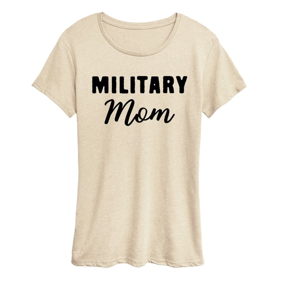 Instant Message - Military Mom - Women's Short Sleeve Graphic T-Shirt