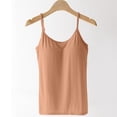 thumbnail image 5 of Women's Adjustable Spaghetti Strap Cami Tank Top Cropped Stretchy Basic Layering Casual Summer Daily Tops 2026, S, 5 of 6
