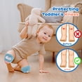thumbnail image 3 of Baby Crawling Anti-Slip Knee, Unisex Baby Toddlers Knee pads, 3 of 5