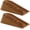 Brown / Coffee, variant on Large Big Rubber Door Stopper Made In USA - Door Stop Wedge for Carpet, Tile, Concrete Floor, Tall Door Stoppers for Bottom of Door - Heavy Duty for Commercial & Home - 6.5 x 2.75 x 1.9 Inches Black