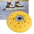 thumbnail image 4 of Accessoires de Chariot à Bagages Roues de Roulettes Jaunes Transparentes Clarté Remarquable, 4 of 5