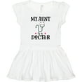 thumbnail image 3 of Inktastic My Aunt is a Doctor Girls Baby Dress, 3 of 5