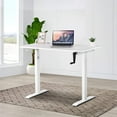  Crank Adjustable Height Standing Desk Game Table Home Office Table