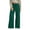 Green #259, variant on Women's Wide Leg Pants High Waisted Drawstring Elastic Waist Casual Loose Palazzo Solid Color Trousers with Pockets