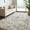 Brown, variant on Runner Rug 2x6 Vintage Floral Hallway Carpet Machine Washable Non-Slip Indoor Long Rug for Kitchen Bathroom Bedroom Office Oriental Medallion Accent Throw Easy Clean, Grey