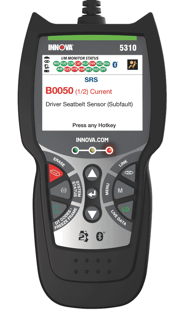 INNOVA 3100RS FixAssist, OBD Car Computer, Scan Tool with Reset