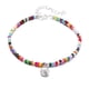 thumbnail image 1 of Tobilleras para mujer, tobilleras de estilo bohemio con cuentas de colores, tobillera con colgante de vieira de aleación, colgante de moda, 1 of 3