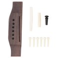 thumbnail image 1 of Puente Sillín Tuerca Puente Alfileres Final Pin para Guitarra Acústica de Accesorios de Instrumentos Musicales de Gloria Puente de guitarra, 1 of 9