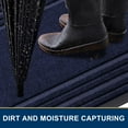 thumbnail image 3 of Buganda Heavy Duty Door Mats, Non Slip Waterproof Rubber Doormats for Outdoor and Indoor, Low Profile Dirt Trapper Entry Rugs, 34"x59", Navy, 3 of 8