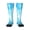 1 Black, variant on Light blue flash Print Compression Socks for Both Men And Women for Running, Travel, Flight, Nurse