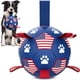 thumbnail image 1 of Pelota de fútbol QDAN de juguete para perros, duradera, para perros pequeños y medianos, 1 of 6